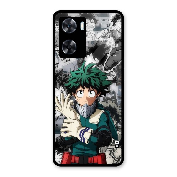 Izuku Midoriya Glass Back Case for Oppo A77