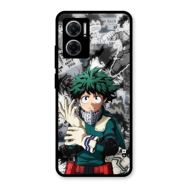 Izuku Midoriya Glass Back Case for Redmi 11 Prime 5G