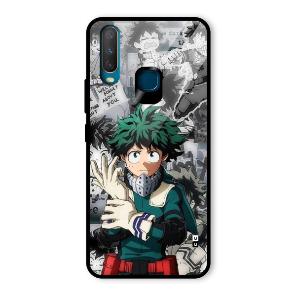 Izuku Midoriya Glass Back Case for Vivo Y12