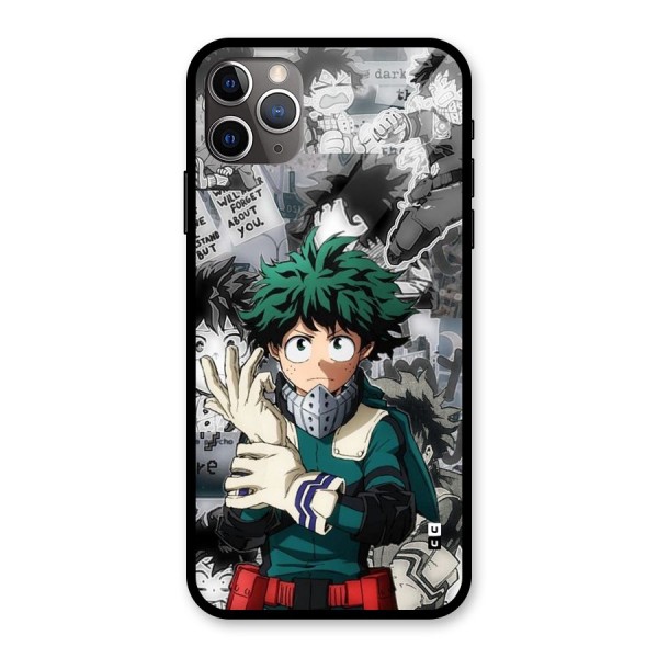 Izuku Midoriya Glass Back Case for iPhone 11 Pro Max