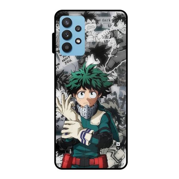 Izuku Midoriya Metal Back Case for Galaxy M32 5G