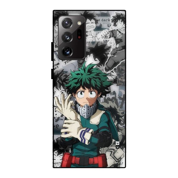 Izuku Midoriya Metal Back Case for Galaxy Note 20 Ultra