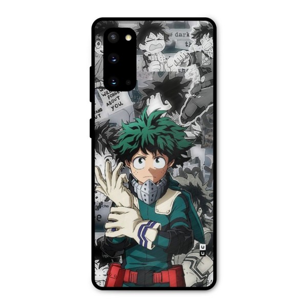 Izuku Midoriya Metal Back Case for Galaxy S20