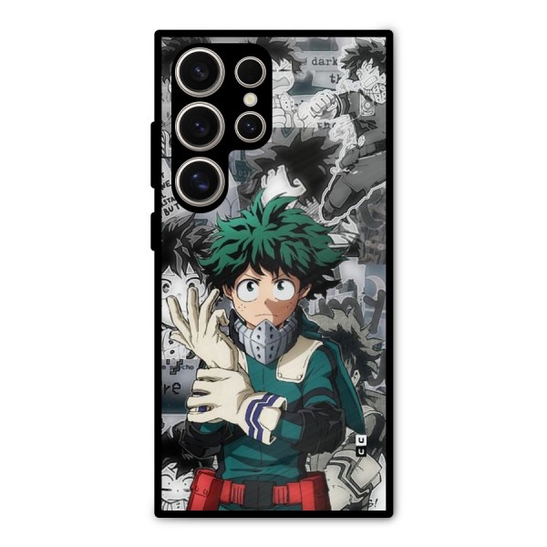 Izuku Midoriya Metal Back Case for Galaxy S24 Ultra