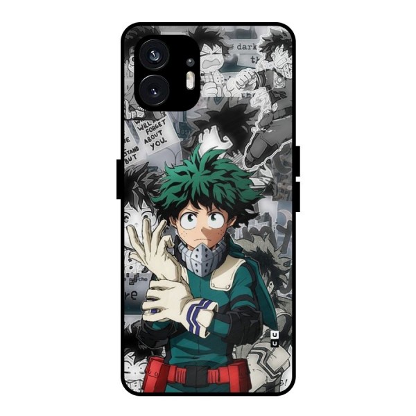 Izuku Midoriya Metal Back Case for Nothing Phone 2