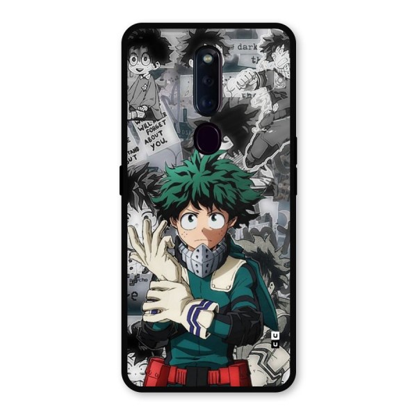 Izuku Midoriya Metal Back Case for Oppo F11 Pro