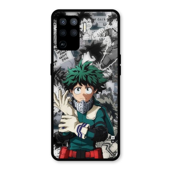 Izuku Midoriya Metal Back Case for Oppo F19 Pro