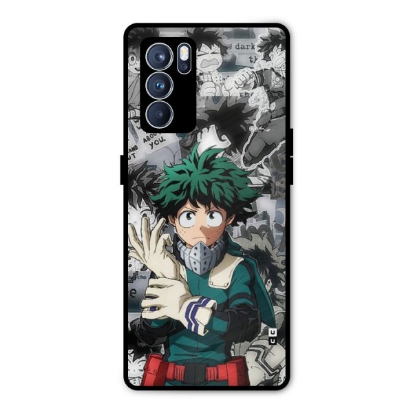 Izuku Midoriya Metal Back Case for Oppo Reno6 Pro 5G