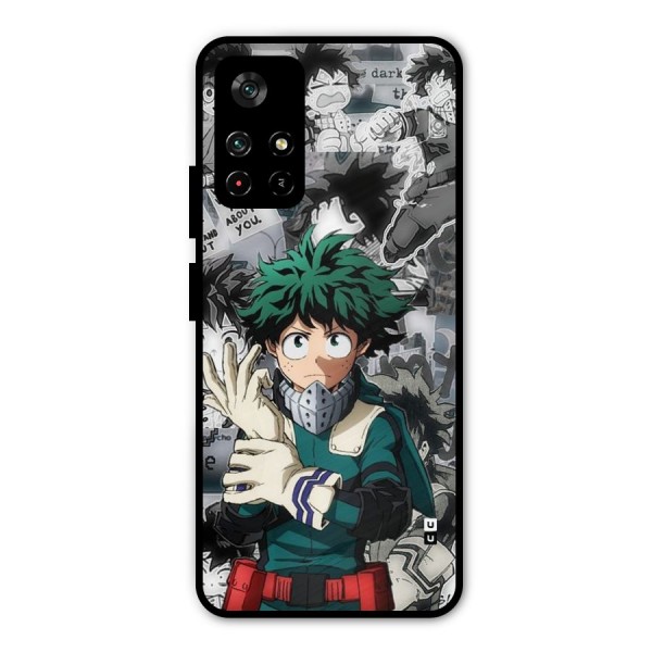 Izuku Midoriya Metal Back Case for Poco M4 Pro 5G