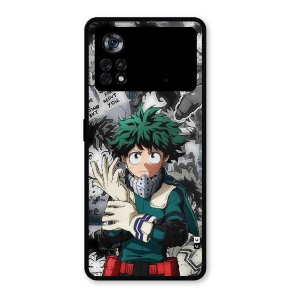 Izuku Midoriya Metal Back Case for Poco X4 Pro 5G