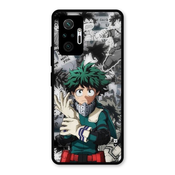 Izuku Midoriya Metal Back Case for Redmi Note 10 Pro