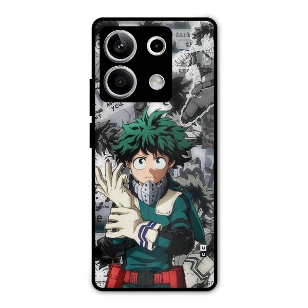 Izuku Midoriya Metal Back Case for Redmi Note 13 5G