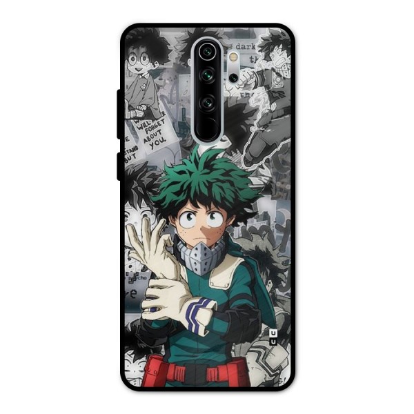 Izuku Midoriya Metal Back Case for Redmi Note 8 Pro