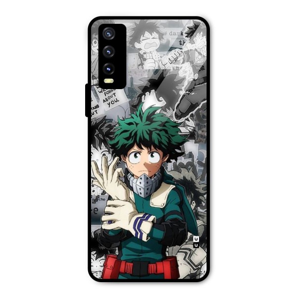 Izuku Midoriya Metal Back Case for Vivo Y20i