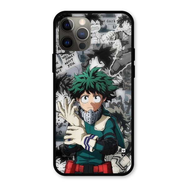Izuku Midoriya Metal Back Case for iPhone 12 Pro