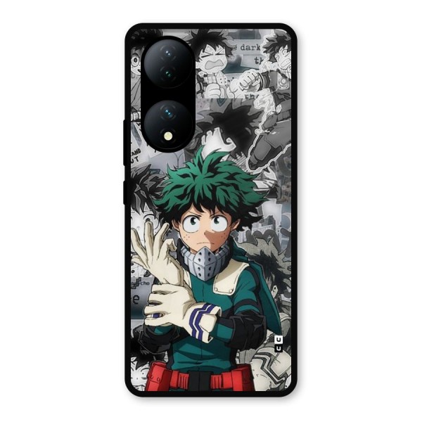 Izuku Midoriya Metal Back Case for iQOO Z7s