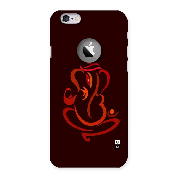 Jai Ganesha Back Case for iPhone 6 Logo Cut