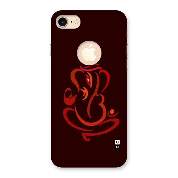Jai Ganesha Back Case for iPhone 7 Logo Cut