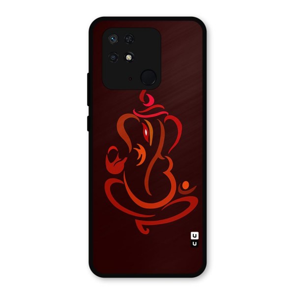 Jai Ganesha Metal Back Case for Redmi 10