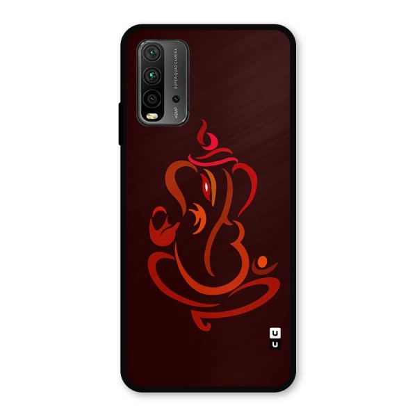 Jai Ganesha Metal Back Case for Redmi 9 Power