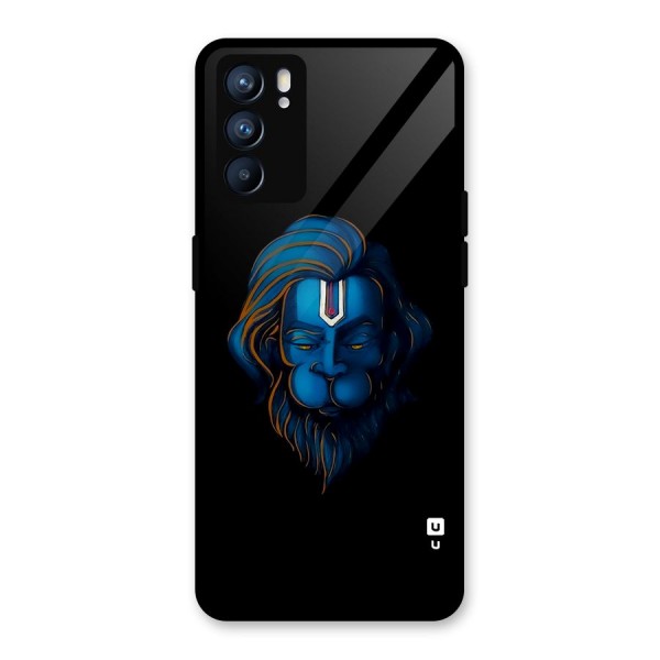 Jai Hanuman Glass Back Case for Oppo Reno6 5G