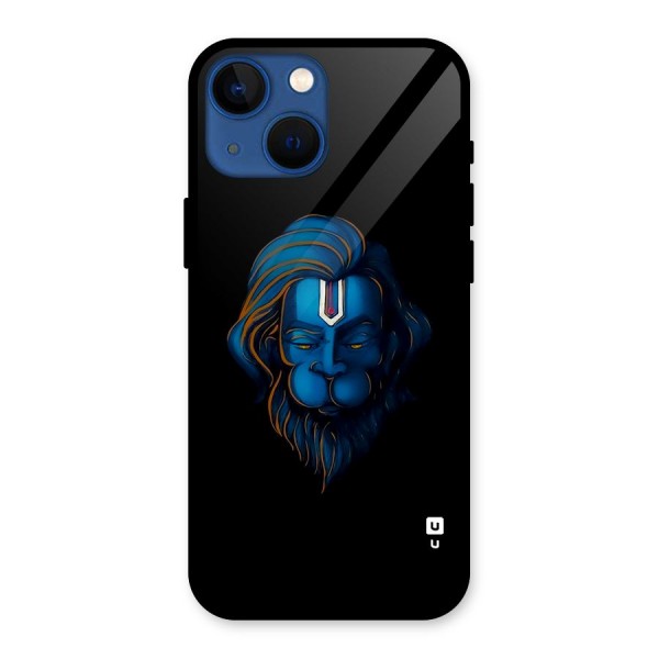 Jai Hanuman Glass Back Case for iPhone 13 Mini