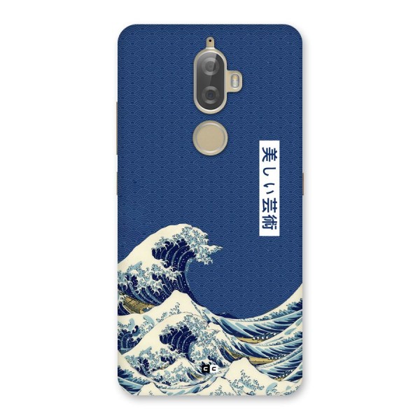 Japanese Art Back Case for Lenovo K8 Plus