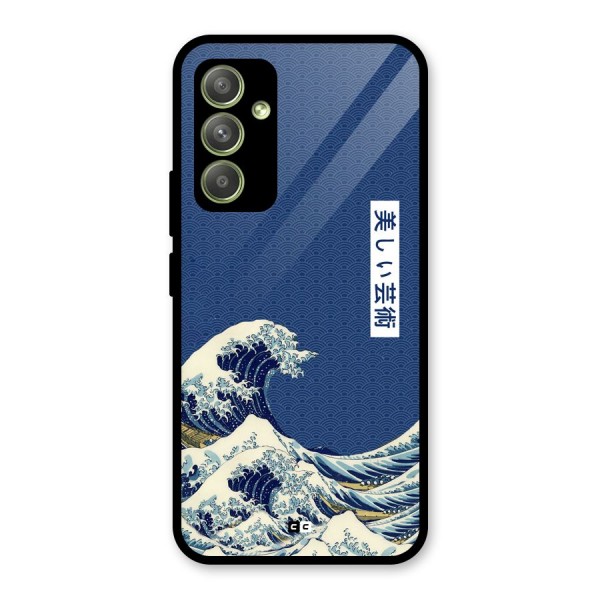 Japanese Art Glass Back Case for Galaxy A54