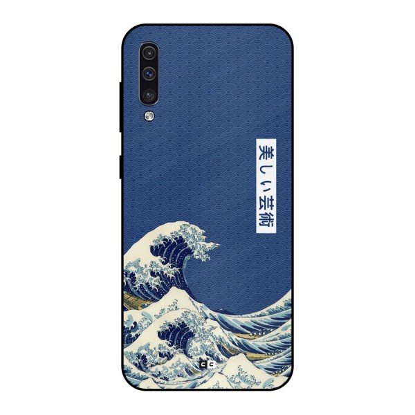 Japanese Art Metal Back Case for Galaxy A30s