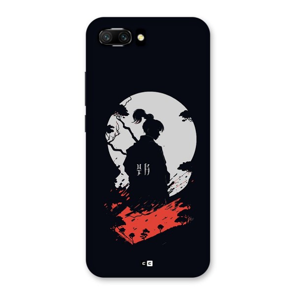 Japanese Warrior Back Case for Honor 10