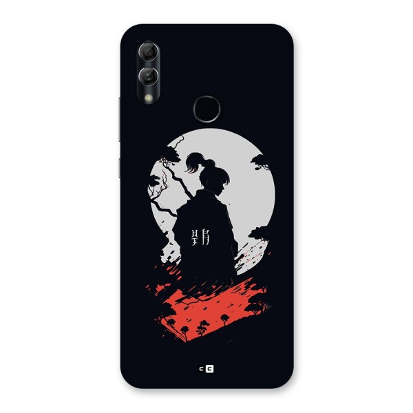 Japanese Warrior Back Case for Honor 10 Lite