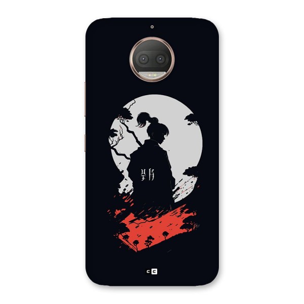 Japanese Warrior Back Case for Moto G5s Plus