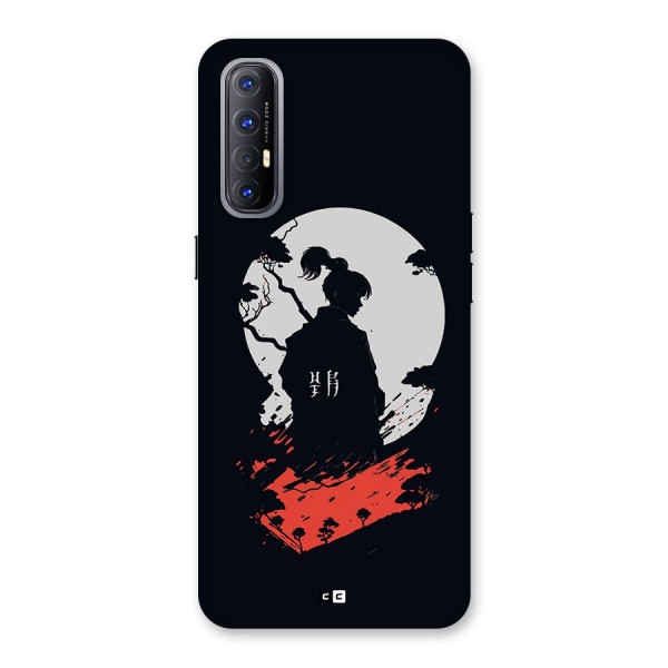 Japanese Warrior Back Case for Oppo Reno3 Pro