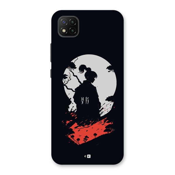 Japanese Warrior Back Case for Poco C3