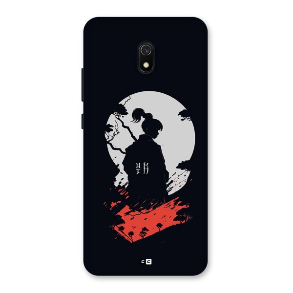Japanese Warrior Back Case for Redmi 8A