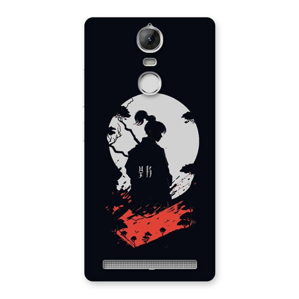 Japanese Warrior Back Case for Vibe K5 Note