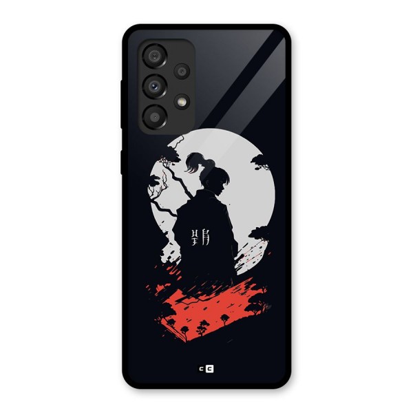 Japanese Warrior Glass Back Case for Galaxy A33 5G