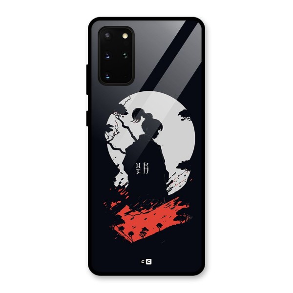 Japanese Warrior Glass Back Case for Galaxy S20 Plus
