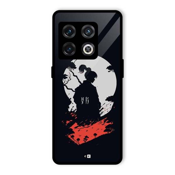 Japanese Warrior Glass Back Case for OnePlus 10 Pro 5G