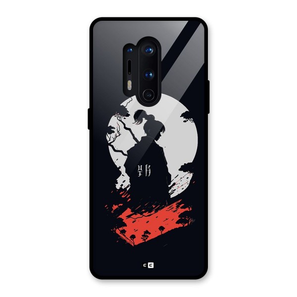 Japanese Warrior Glass Back Case for OnePlus 8 Pro