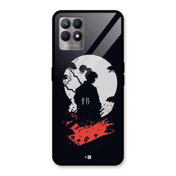 Japanese Warrior Glass Back Case for Realme Narzo 50