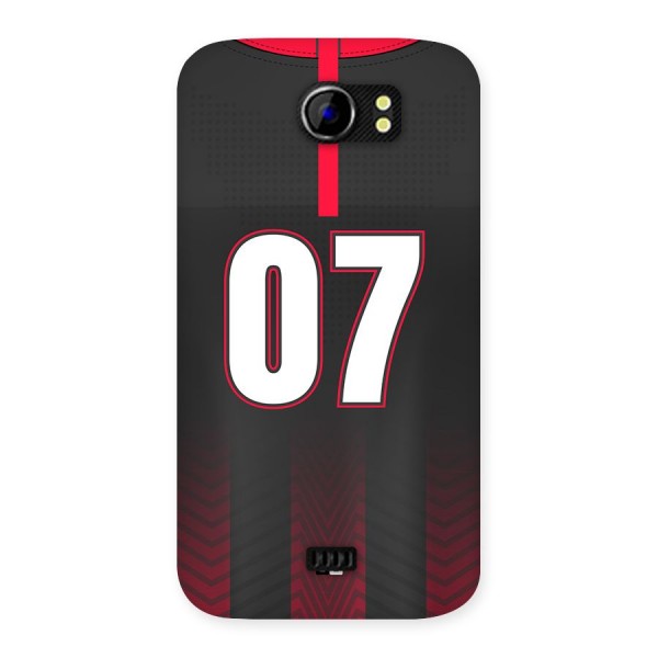 Jersy No 7 Back Case for Canvas 2 A110