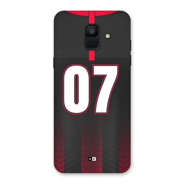 Jersy No 7 Back Case for Galaxy A6 (2018)