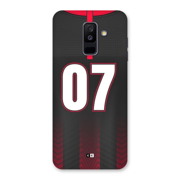 Jersy No 7 Back Case for Galaxy A6 Plus