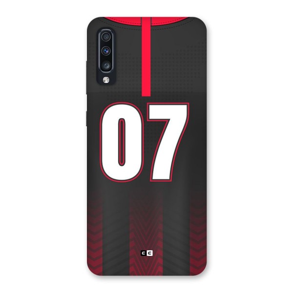 Jersy No 7 Back Case for Galaxy A70