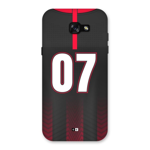 Jersy No 7 Back Case for Galaxy A7 (2017)