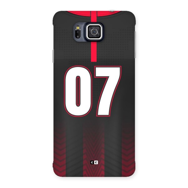 Jersy No 7 Back Case for Galaxy Alpha