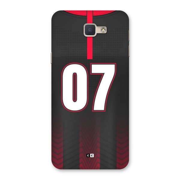 Jersy No 7 Back Case for Galaxy J5 Prime