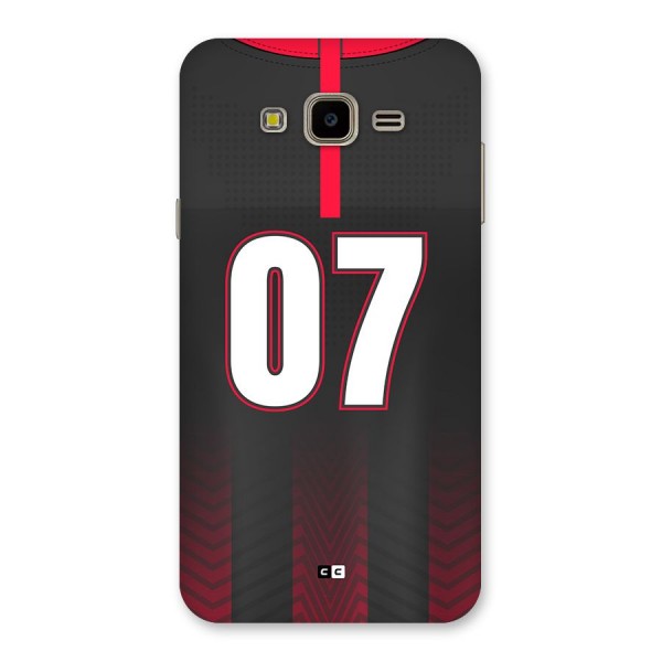 Jersy No 7 Back Case for Galaxy J7 Nxt