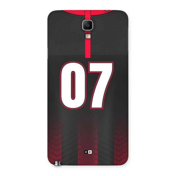 Jersy No 7 Back Case for Galaxy Note 3 Neo